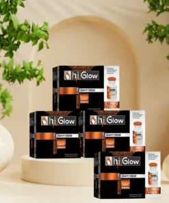 HI GLOW BEAUTY CREAM (PAIR PACK) 4PCS
