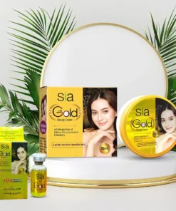 SIA GOLD BEAUTY CREAM & SMALL SERUM